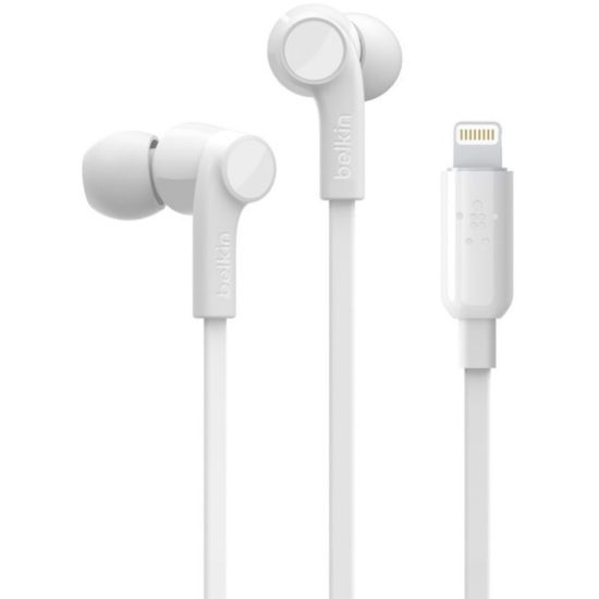 Picture of Belkin Wired USB-C Earbud Headphones, White