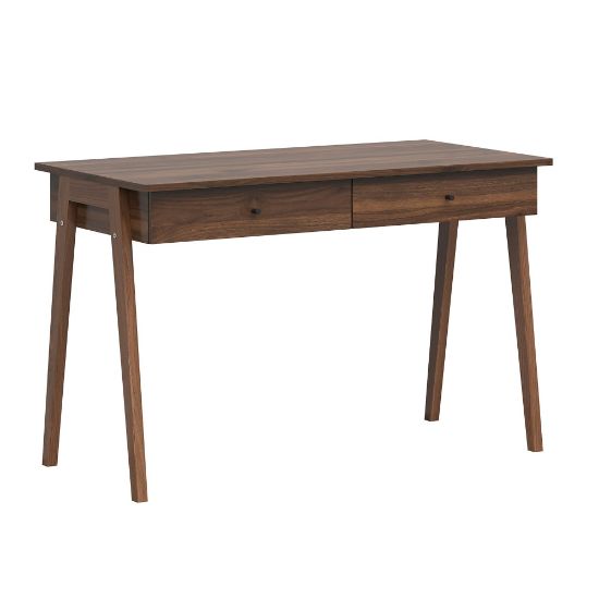 Picture of Lifestyle Solutions Worthington 48inW Computer Desk, Walnut