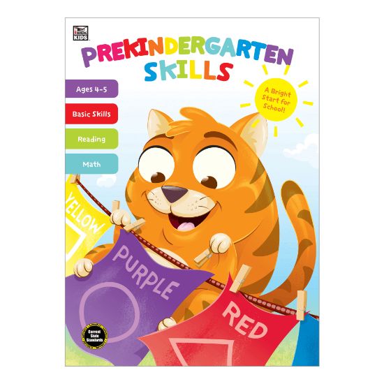 Picture of Thinking Kids Prekindergarten Skills Workbook, Preschool