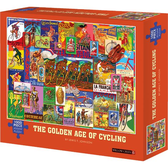 Picture of Willow Creek Press 1,000-Piece Puzzle, The Golden Age of Cycling