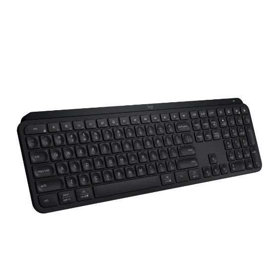 Picture of Logitech MX Keys S Wireless Keyboard, Full Size, Black, 920-011406