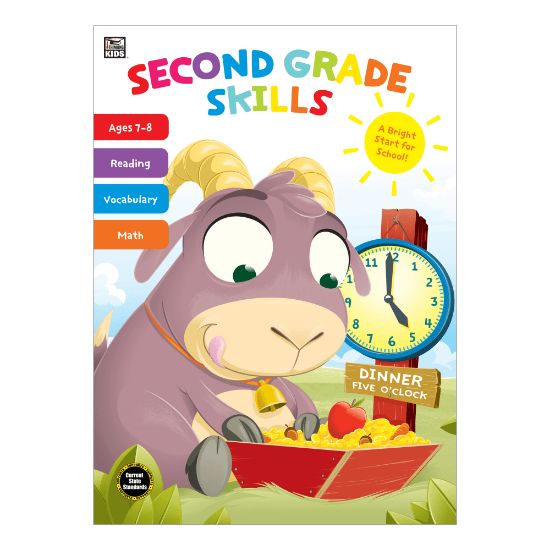 Picture of Thinking Kids Second Grade Skills Workbook, Grade 2