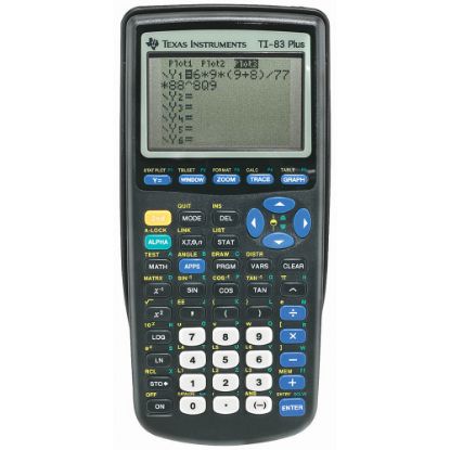 Picture of Texas Instruments TI-83 Plus Graphing Calculator