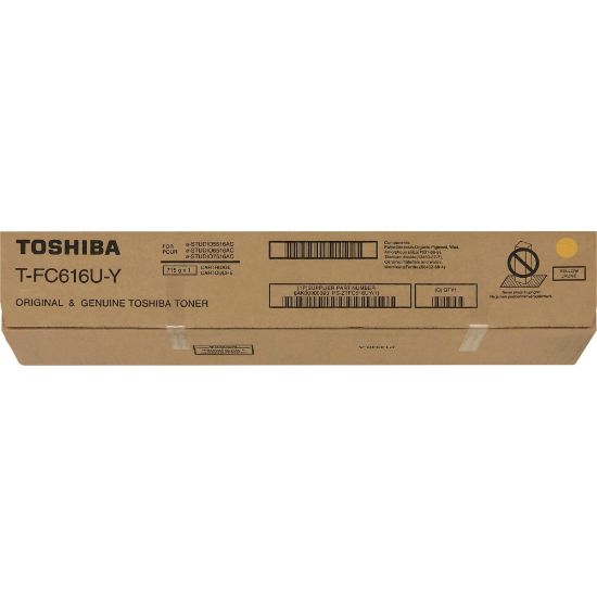 Picture of Toshiba Original Laser Toner Cartridge - Yellow - 1 Each - 39200 Pages