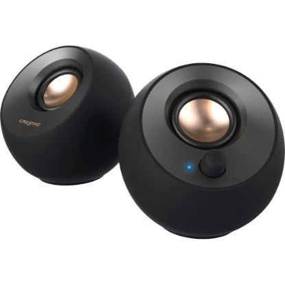 Picture of Creative Pebble V2 2.0 Speaker System - 8 W RMS - Black - 100 Hz to 17 kHz