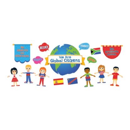 Picture of Carson-Dellosa We Are Global Citizens Bulletin Board Set, Multicolor, Grades Pre-K - 5