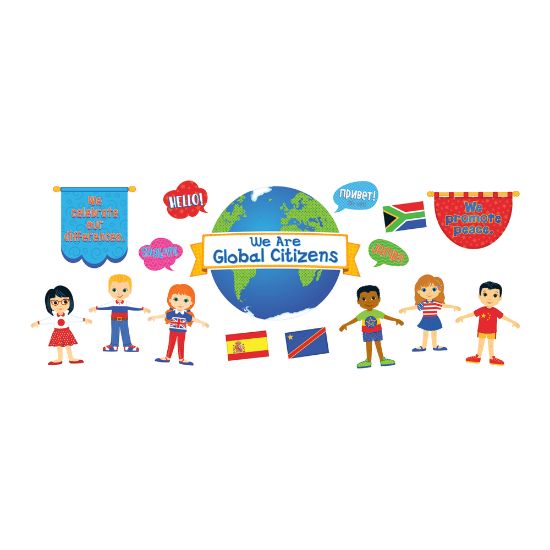 Picture of Carson-Dellosa We Are Global Citizens Bulletin Board Set, Multicolor, Grades Pre-K - 5