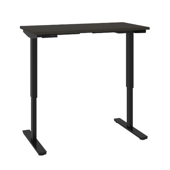 Picture of Bestar Universel Electric 48W Standing Desk, Deep Gray