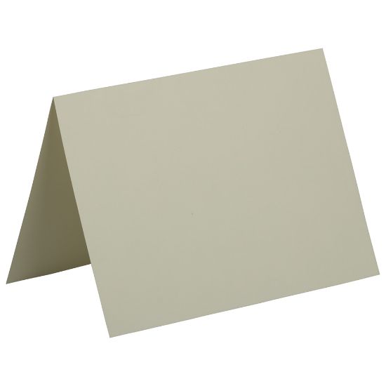 Picture of JAM Paper Fold-Over Cards, 5in x 6 5/8in, Ivory, Pack Of 25