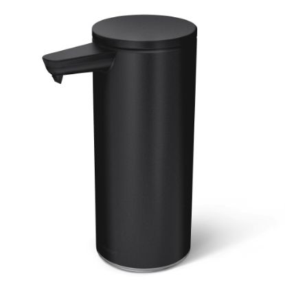 Picture of simplehuman Touch-Free Rechargeable Sensor Liquid Soap And Hand Sanitizer Dispenser, 9 Oz, Matte Black