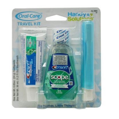 Picture of Handy Solutions Oral Care 3-Piece Kits, Case Of 8 Kits