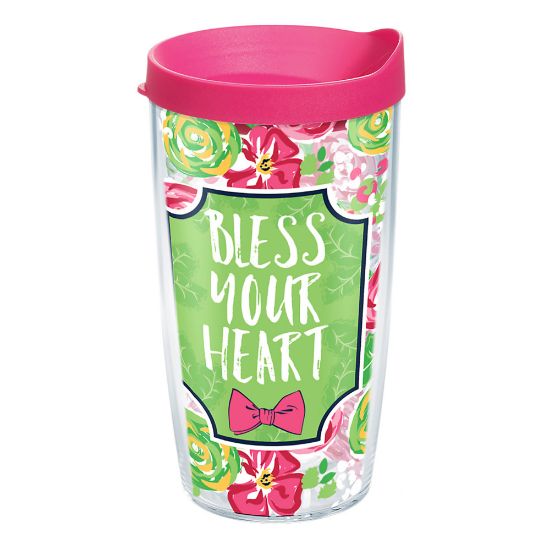 Picture of Tervis Tumbler With Lid, 16 Oz, Simply Southern Bless Your Heart