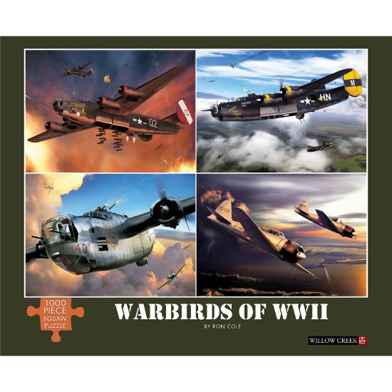 Picture of Willow Creek Press 1,000-Piece Puzzle, 26-5/8in x 19-1/4in, Warbirds Of WWII