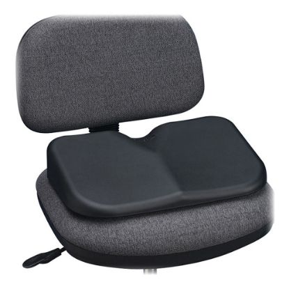 Picture of Safco Softspot Seat Cushion, 3inH x 15 1/2inW x 10inD, Black