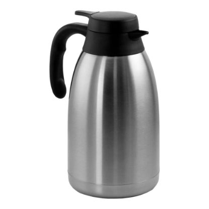 Picture of MegaChef 2-Liter Thermal Beverage Carafe, Silver