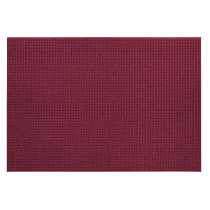 Picture of Waterhog Lift Truck Floor Mat, 48in x 72in, Red/Black