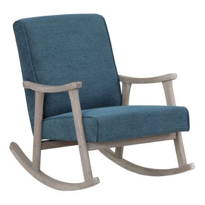 Picture of Office Star Gainsborough Rocker, Azure/Brushed Gray