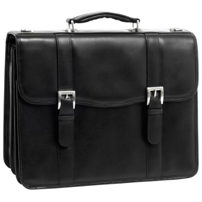 Picture of McKleinUSA FLOURNOY Double Compartment Laptop Case, Black