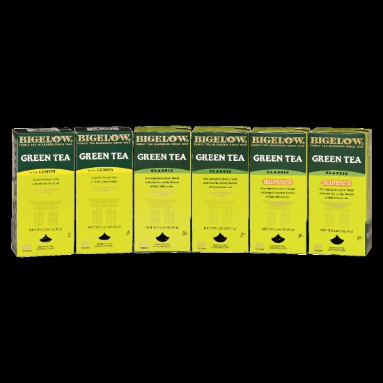 Picture of Bigelow Assorted Green Tea Bags, Box Of 168