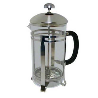 Picture of Winco French Press, 33 Oz, Clear/Silver