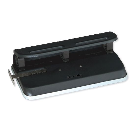 Picture of Swingline Easy Touch Heavy Duty Punch, 24-Sheet Capacity, Black