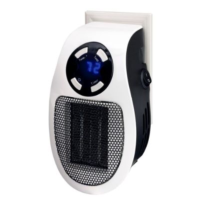 Picture of Optimus 450-Watt Mini Plug-In Heater With Thermostat, 6in x 3-1/4in