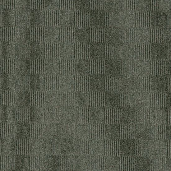 Picture of Foss Floors Crochet Peel & Stick Carpet Tiles, 24in x 24in, Olive, Set Of 15 Tiles