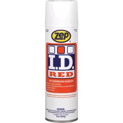 Picture of Zep Professional I.D. Red Aerosol Degreaser, 13 Oz, Pack Of 12 Cans