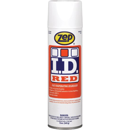 Picture of Zep Professional I.D. Red Aerosol Degreaser, 13 Oz, Pack Of 12 Cans