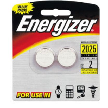 Picture of Energizer 3-Volt Lithium Calculator/Watch Batteries, 2025, Pack Of 2