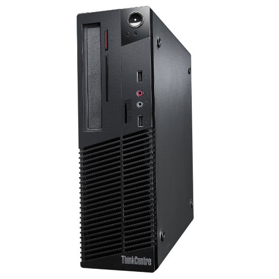 Picture of Lenovo ThinkCentre M73 Refurbished Small Form Factor Desktop Computer, Intel Core i3, 4GB Memory, 250GB Hard Drive, Windows 10 Pro