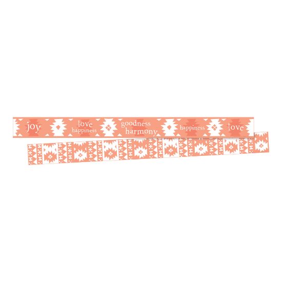 Picture of Barker Creek Double-Sided Border, 3in x 35in, Happiness, Pack Of 24 Strips