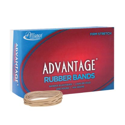 Picture of Alliance Rubber Advantage Rubber Bands In 1-Lb Box, #19, 3 1/2in x 1/16in, Box Of 1,250