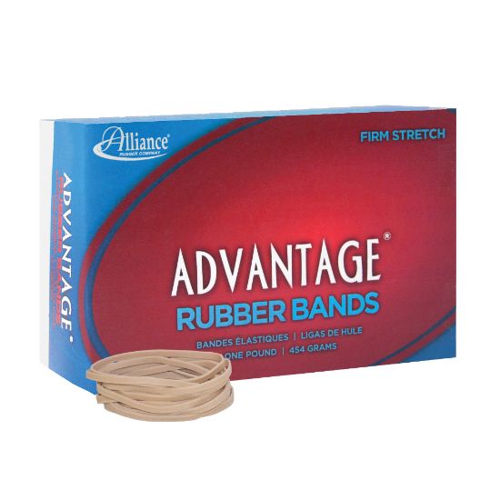 Picture of Alliance Rubber Advantage Rubber Bands In 1-Lb Box, #32, 3in x 1/8in, Box Of 700