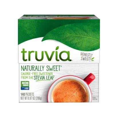 Picture of Truvia Natural Sweeteners, 0.07 Oz, Pack Of 140 Packets