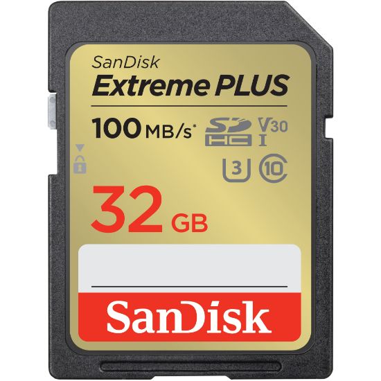 Picture of SanDisk Extreme PLUS Secure Digital 32GB