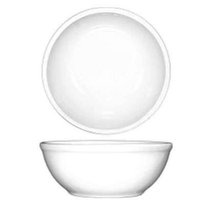 Picture of International Tableware Porcelain Nappie Bowls, 16 Oz, European White, Pack Of 36 Bowls