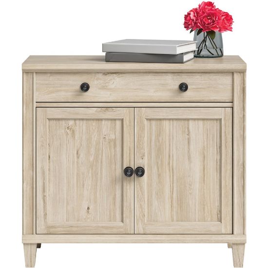 Picture of Sauder Hammond 30inH Library Base, Chalk Oak