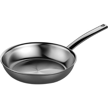 Picture of Vollrath NUCU Natural Stainless Steel Fry Pan, 8in, Silver