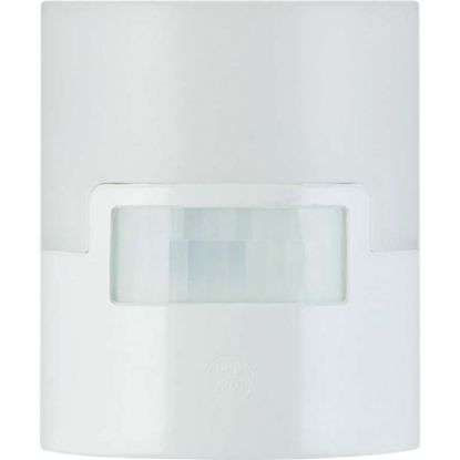 Picture of GE UltraBrite Motion-Activated LED Night-Light - 3.6in Height - 3in Width - LED Bulb - Motion-activated, Automatic On/Off - 40 lm Lumens - White - for Hallway, Room, Indoor