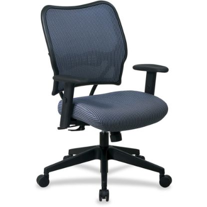 Picture of Office Star Deluxe Task Chair With VeraFlex Seat And Back, Blue Mist/Black