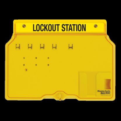 Picture of Master Lock Unfilled Padlock Lockout Station With Cover