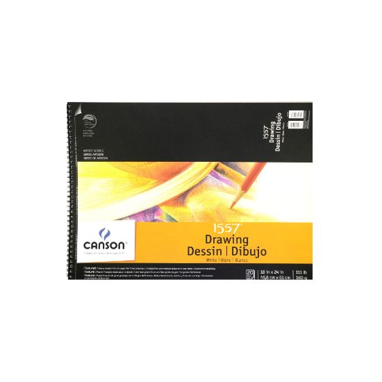 Picture of Canson C A Grain Drawing Paper Pad, 18in x 24in, 20 Sheets