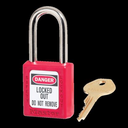 Picture of Master Lock Red Safety Padlock