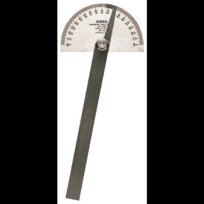 Picture of Stainless Steel Protractors, 6 in, Round Head