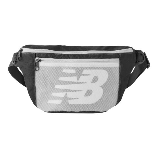 Picture of New Balance Core Performance Large Waist Bag, 8-5/16inH x 15-3/4inW x 4-5/16inD, Black