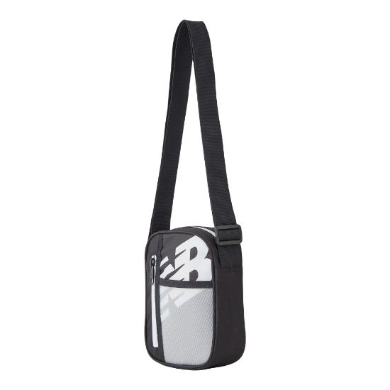 Picture of New Balance Core Performance Shoulder Bag, 5-15/16inH x 5-15/16inW x 2-7/16inD, Black