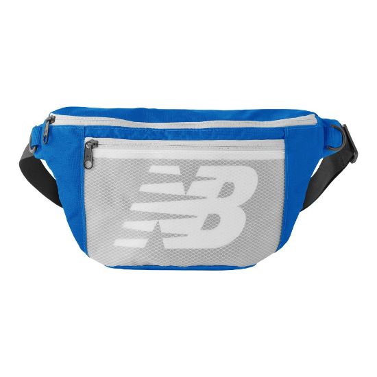 Picture of New Balance Core Performance Large Waist Bag, 8-5/16inH x 15-3/4inW x 4-5/16inD, Blue