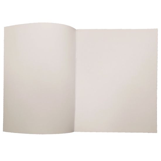 Picture of Hayes Blank Softcover Books, 7in x 8-1/2in, Unruled, 28 Pages (14 Sheets), White, Pack Of 24 Books