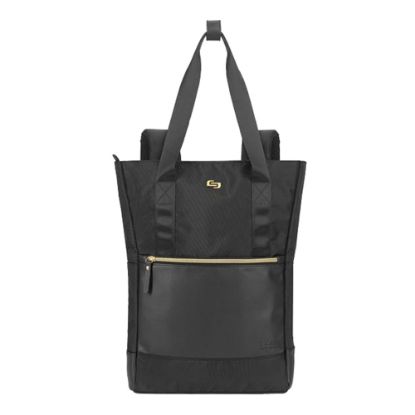 Picture of Solo New York Parker Hybrid Tote/Backpack With 15.6in Laptop Pocket, Black